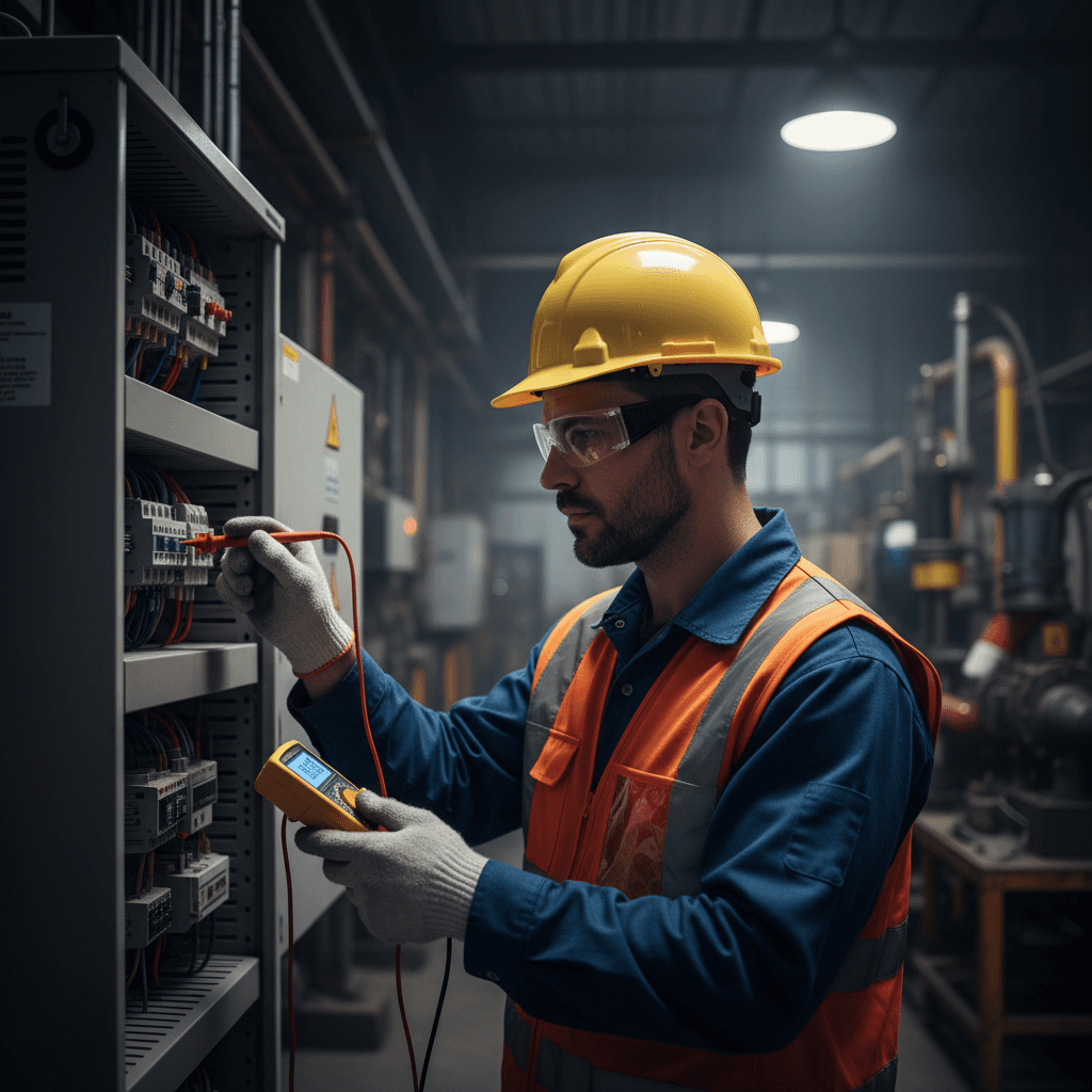 Switchgear field testing and commissioning